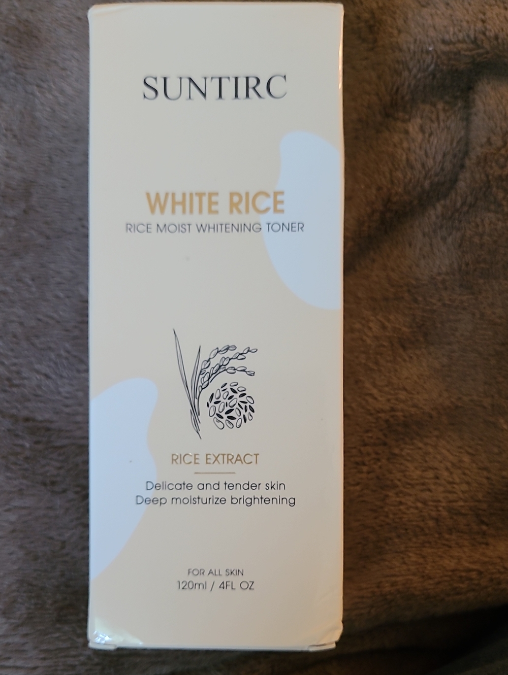White Rice Moist Whitening Toner - White